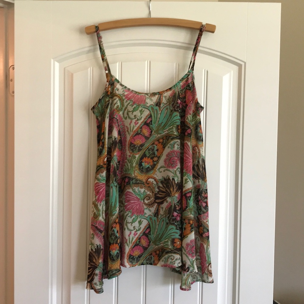Show Me Your Mumu // Colorful paisley Lenz Tank